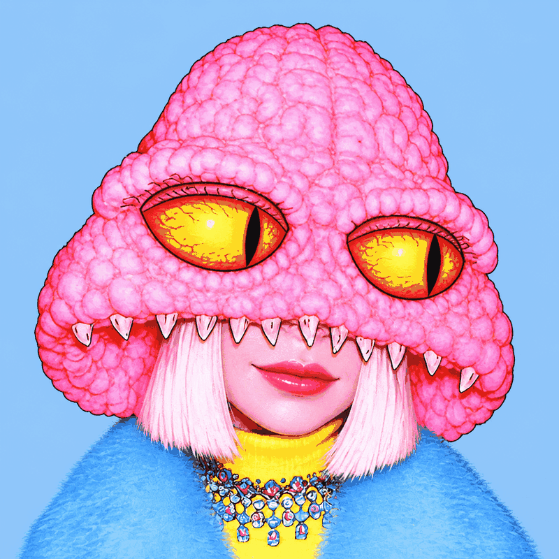 Shroom Girl side eye